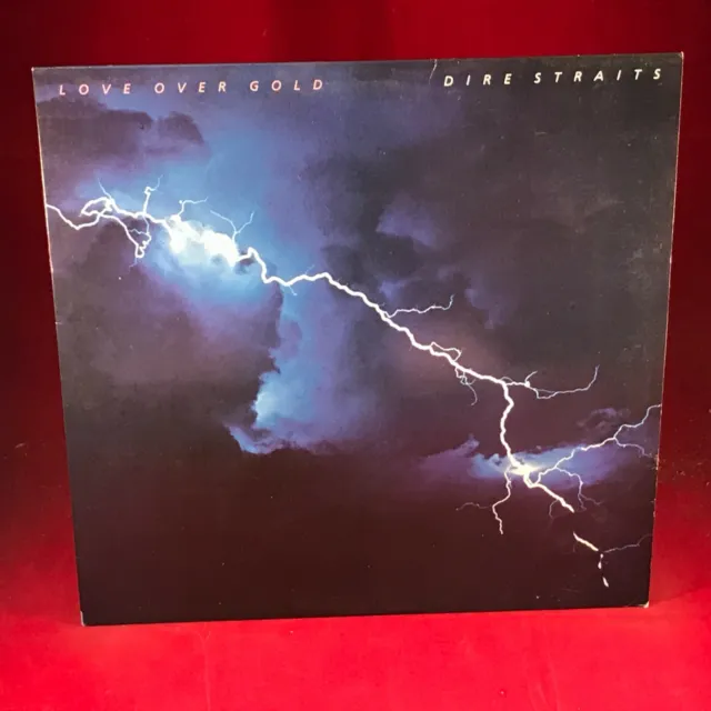 DIRE STRAITS Love Over Gold 1982 UK Vinyl LP + INNER PROMO promotional original