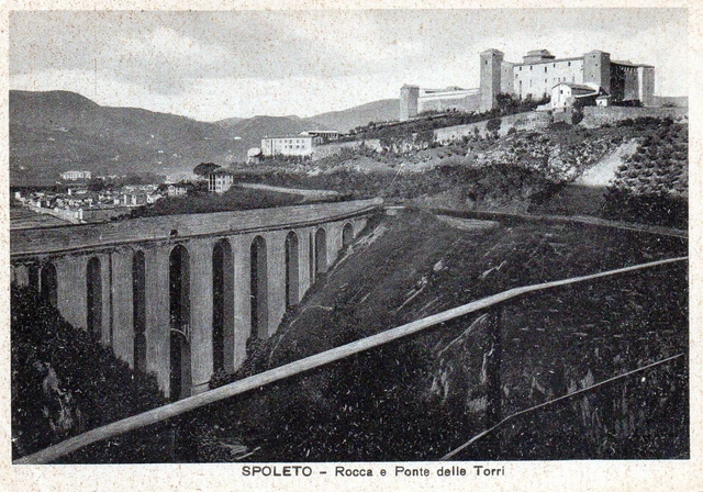 Spoleto Perugia Rocca E Ponte Tre Torri