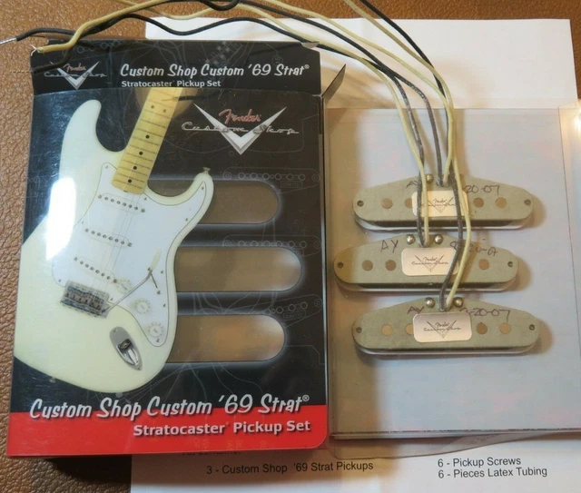 FENDER CUSTOM SHOP 69 Abigail Ybarra AY Stratocaster pickups NOS