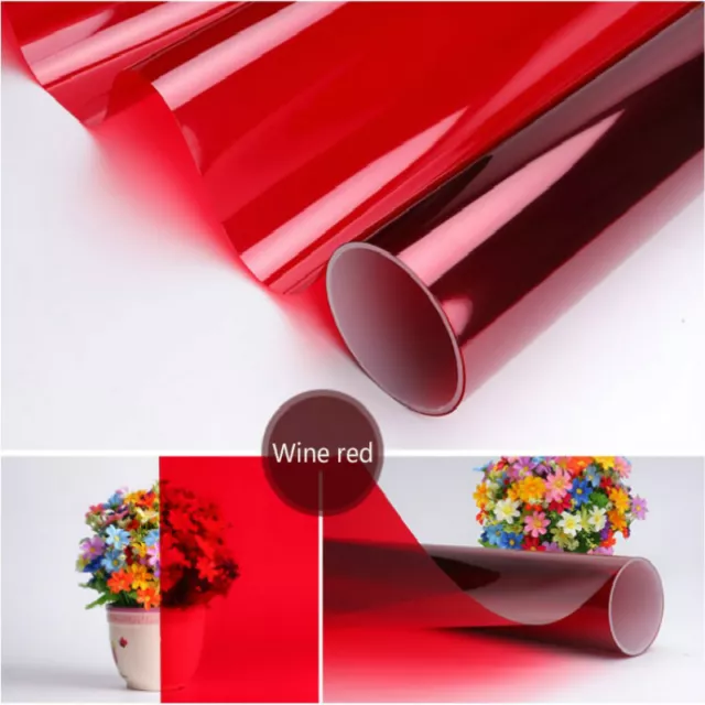 DIY Self Adhesive Window Film Heat Insulation Sun Block Glass Sticker Reflective