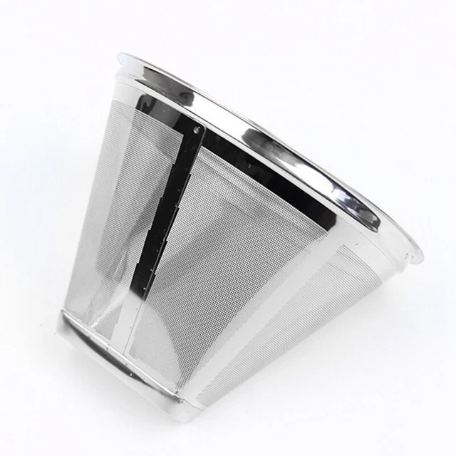 Filtro Antigoccia Per Macchina Caffè - Riutilizzabile Con 100 Filtri Di Carta Inclusi, Capacità 500ml - Foto 6