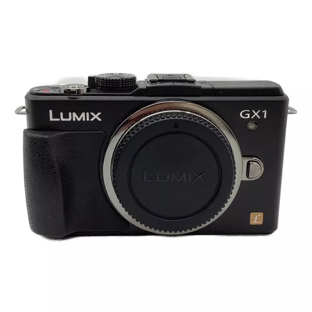 Panasonic LUMIX DMC-GX1-K Mirrorless SLR Camera body Esprit Black Used Japan NM