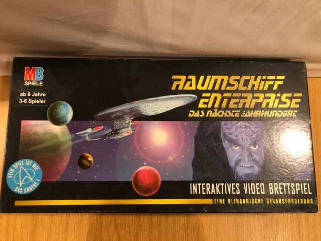 Raumschiff Enterprise Das Nächste Jahrhundert. Interaktives Video-Brettspiel MB