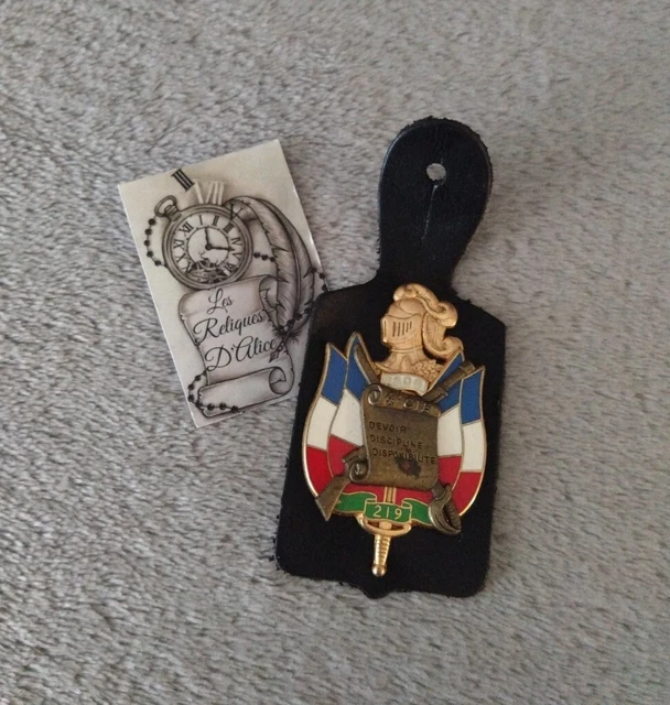 Pin's Broche Insigne ESOG Chaumont – École Sous-officiers Gendarmerie, Signé Fraisse