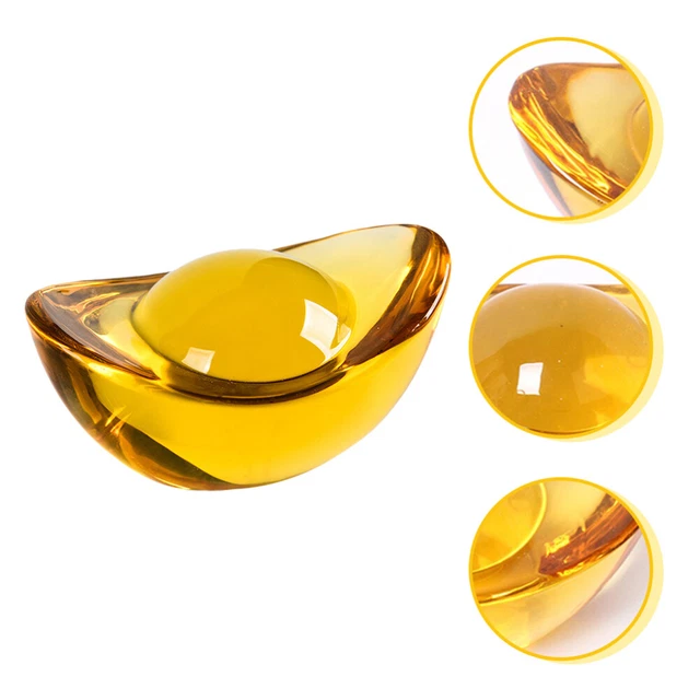 20 Pcs Scultura Yuan Bao Lingotto D'oro Arredamento Domestico