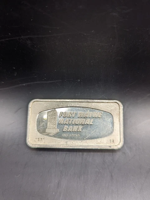 1000 Grains Of Solid Sterling Silver (2.286 Ounces) Bar