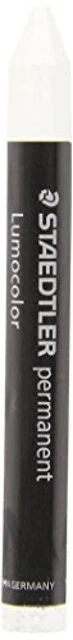 Staedtler Lumocolor Permanent Omnigraph-Pennarello per marcatura bianco - NUOVO