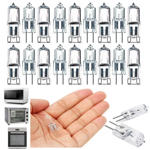 Halogen Warmweiß G4 G9 Ofenbirne Küche Arbeits & Wohnmobilbeleuchtung 10er Pack