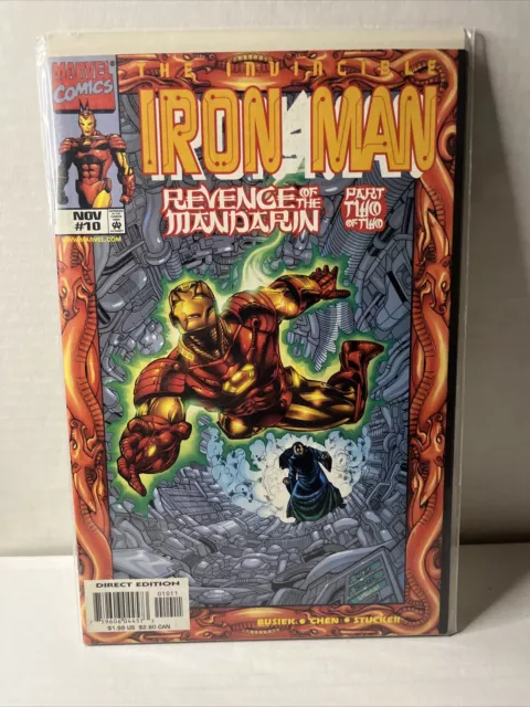 The Invincible Iron Man #10 Vol 3 Marvel Comics 1998 Kurt Busiek Combined Ship