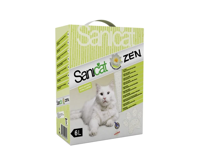 Cama para gatos Sanicat Zen - 6 litros