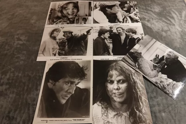 L' EXORCISTE ! william friedkin linda blair  photos presse cinema tournage