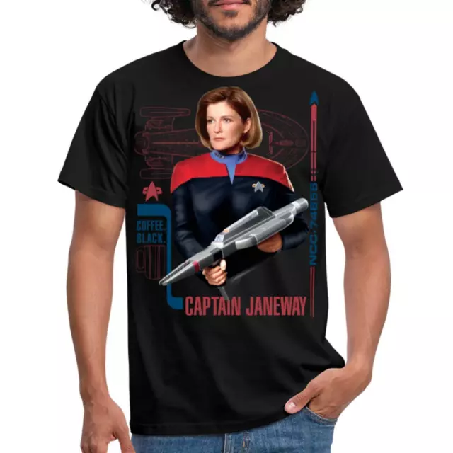 Star Trek Voyager Captain Janeway Männer T-Shirt