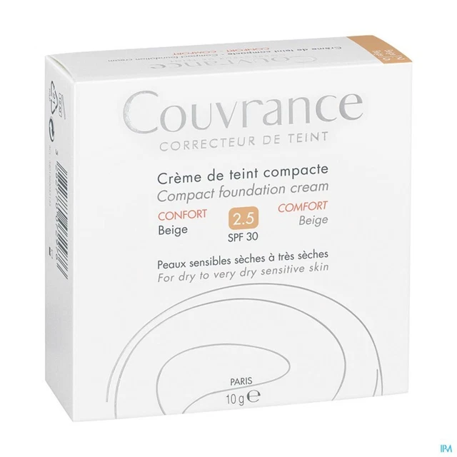 AVENE Couvrance Compact Foundation Cream  10g  2.5 Beige
