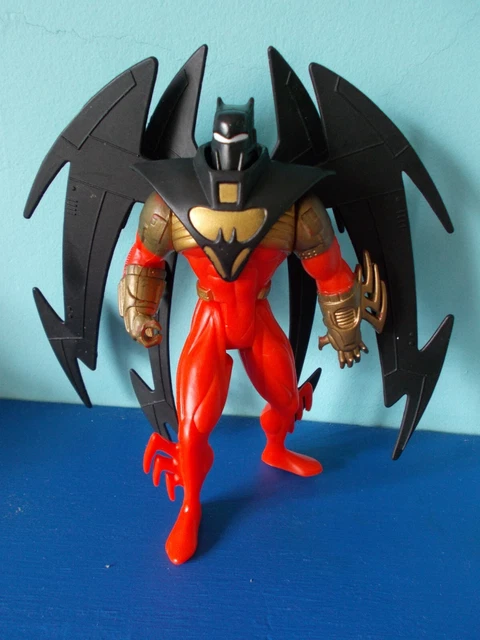 COLLECTABLE KENNER ACTION Figure 1994 Azrael Batman, & detachable Bat ...