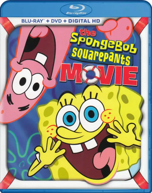 The Spongebob Squarepants Film (Blu-Ray + DVD Neuf Bleu