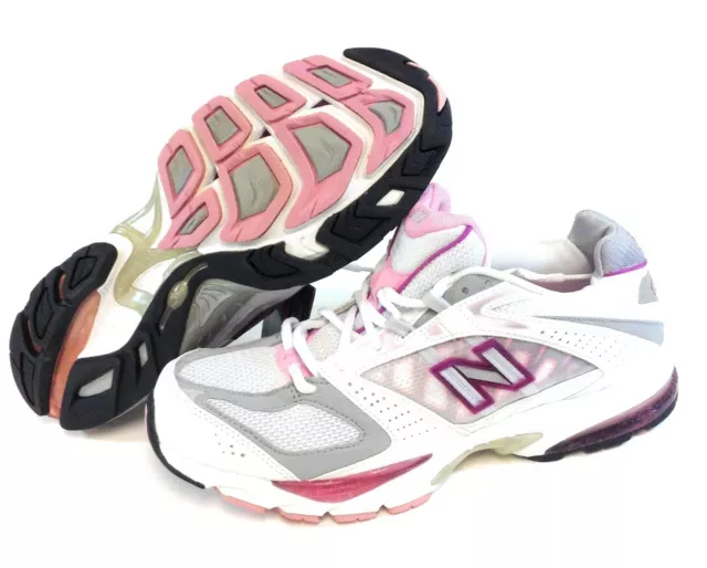 WOMENS NEW BALANCE 845 WB White Pink DEADSTOCK Running Sneakers Shoes Made USA 67.99 PicClick