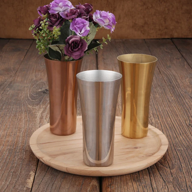 304 Stainless Vase Ceramic Decor Stainless Steel Trim Decorate 7