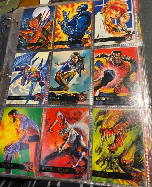 1995 Fleer Ultra X-Men Marvel Base and Chase Cards You Pick, Finish Your Set