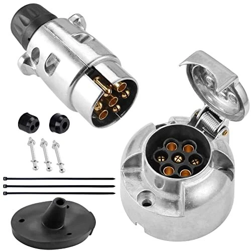 Câble Remorque De Voiture 2 Fils 5M, Câble Plat 2 Fils Pour Remorque