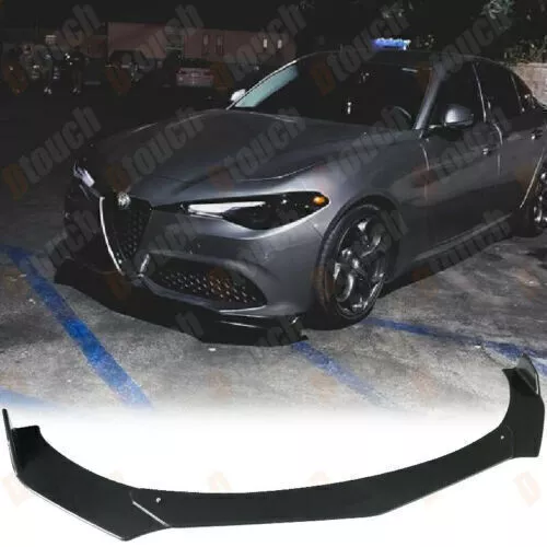 SPLITTER BUMPER SPOILER VORNE für Alfa Romeo Giulia Coupe Limousine 2017-2021 DE 2