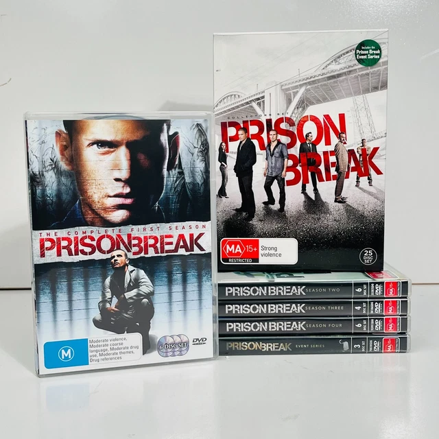 PRISON BREAK DVD ボックスセット Amazon.com: Prison Break - Complete Season 1-4 (New