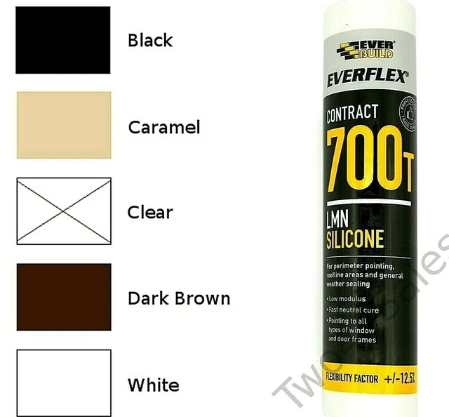 SILICONE SEALANT MASTIC External Window Seal upvc pvcu wood glazing