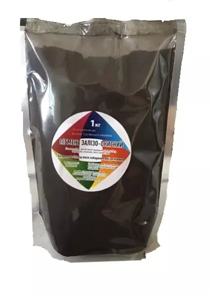 Pigmento concreto colorante concreto (1 kilogramo) negro