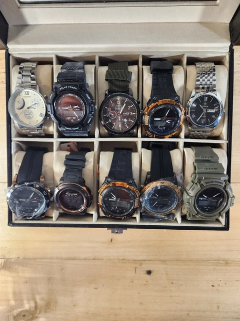 Lot De 3 Montres à Réviser - Pour Pièces Détachées Ou Réparation, Occasion