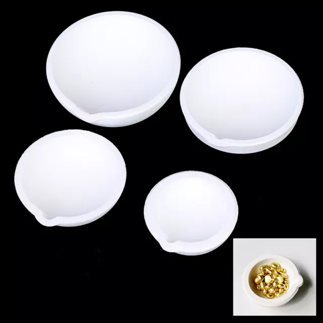 High Temperature Quartz Silica Melting Crucible for Gold Silver Jewelry AGLN