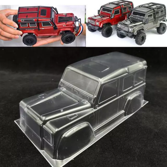 1/24 RC Car Body Shell Thicken Material Unpainted 1/24 RC Rock Crawler Shell