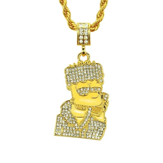 Iced out bart simpson Clearance