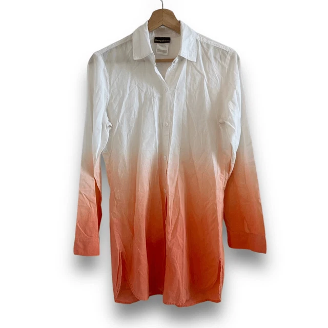 Tommy Bahama Dip Dye Ombre Button Down Shirt