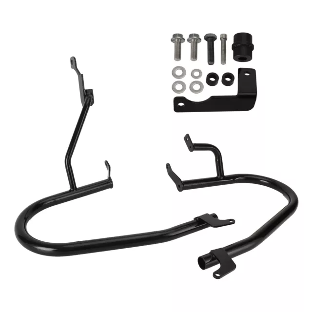 Engine Guard Frame Anti-Crash Bumper Protector Steel Black For Bmw R18 20-22 T8