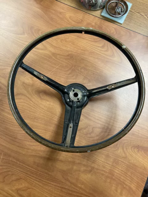 70 71 72 73 Mustang Torino Rim Blow Steering Wheel Original Ford