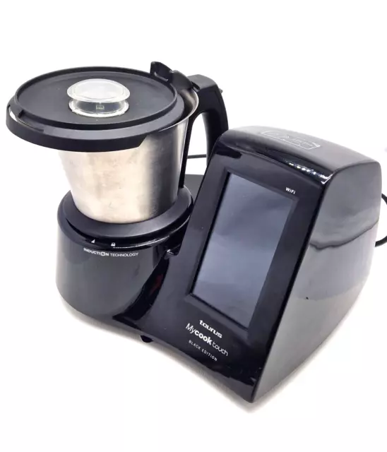 Taurus Mycook Touch Black Edition 1600W 2 Litros, 0 Decibel en Plástico Acero