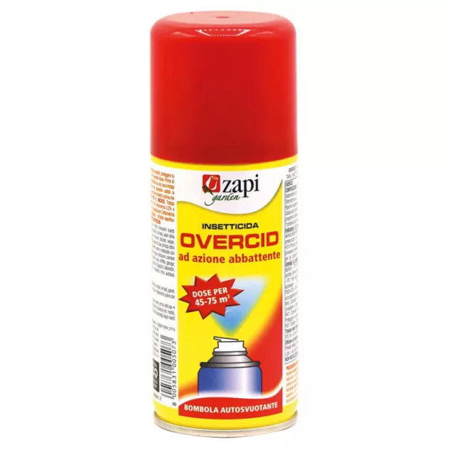 Zapi - 421690 - Overcid Insecticide Spray Auto Vidange 150 ML 8005831005073