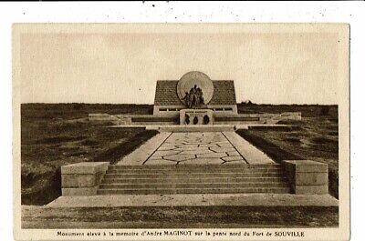 CPA Carte Postale-FRANCE Fort de Souville-Monument à la mémoire d'A.Maginot -VM1