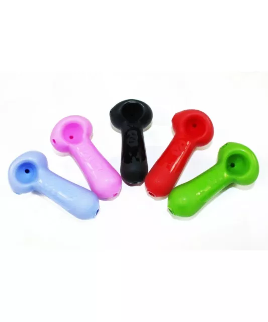 Frosted Bob Marley Pipe 3 Inch Assorted Colors/Designs
