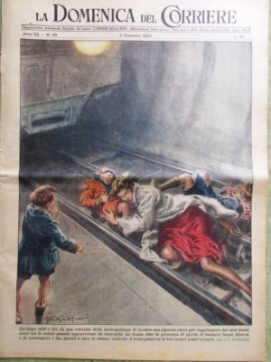 La Domenica del Corriere 23 Aprile 1950 Walter Huston Enigma di Marte Barbarani 