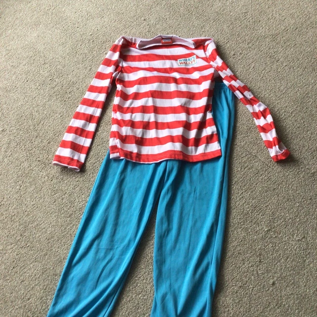 SHIFFYS CHILDREN'S WHERE'S WALLY Fancy DRESSING UP COSTUME AGE 1012