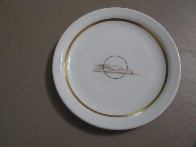 Vintage Union Pacific Railroad Streamliner 6 1/4" Saucer