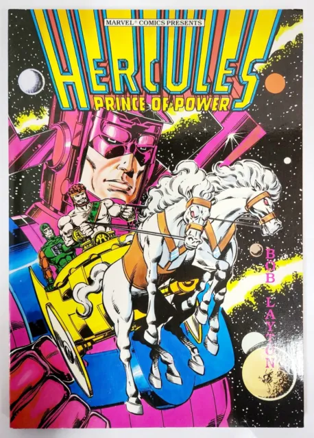 Marvel Comics Presents 1988 Hercules Prince of Power Graphic Novel By Bob Layton
