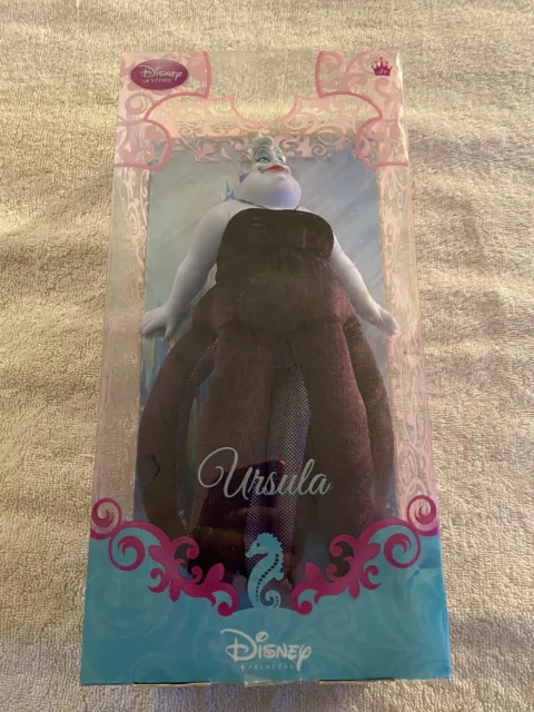 URSULA Disney Store 11" Classic Doll Collection Little Mermaid Villian