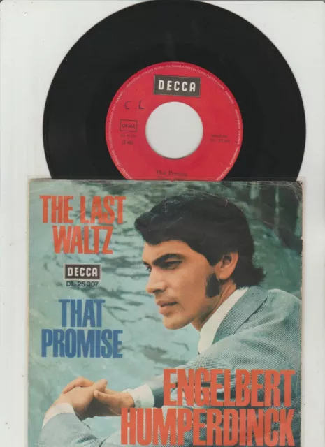 Engelbert Humperdinck The Last Waltz / That 7" Single Vinyl Schallplatte