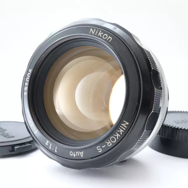 Nikon NIKKOR-S Auto 55mm f/1.2 Non-Ai "Near Mint" 232006 Super Prime Prime Lens