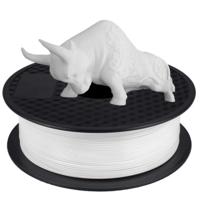 GIANTARM Imprimante 3D Filament PLA 1kg Spool PLA Filament 1.75mm Blanc 