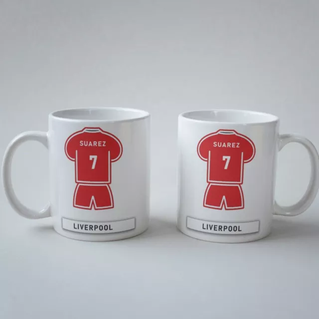 Liverpool FC Football Mug Personalised - 12oz - New - Free Delivery