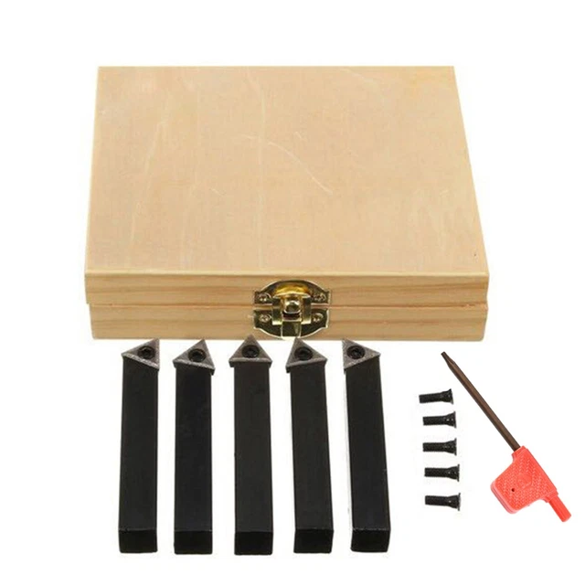 1 X Lathe Indexable Carbide Turning Tool Holder With Carbide Inserts TCMT090204