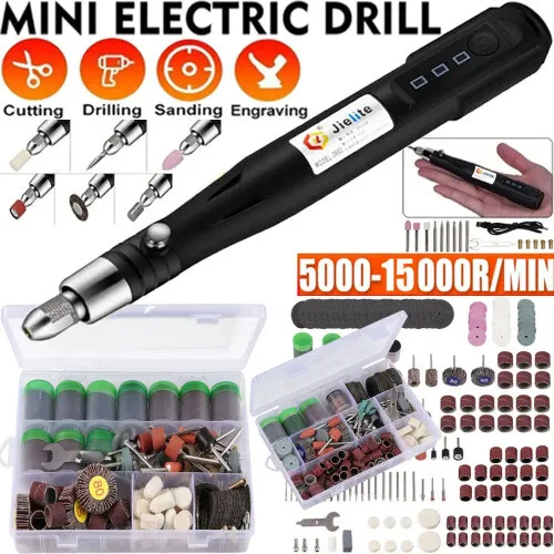 Multifunctional Mini Handheld Electric Grinder Set 6000-15000rpm