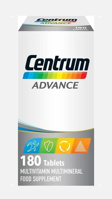 CENTRUM ADVANCE MULTIVITAMIN Tablets - Pack of 180 £12.90 - PicClick UK